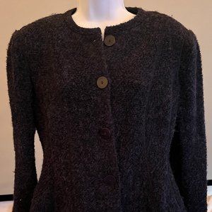 Armani Collezioni women's sweater jacket cardigan size 8